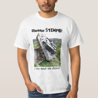 STEWPID. Legertang Tee Shirt