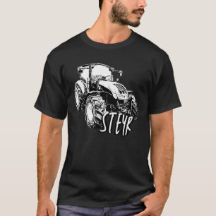Steyr Oostenrijk Laster Landbouw Tractor Idee T-shirt