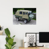Steyr Puch Haflinger Car Poster (Thuiskantoor)