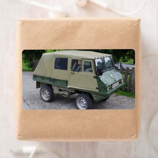 Steyr Puch Haflinger Etiket (Insitu)
