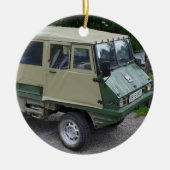 Steyr Puch Haflinger Keramisch Ornament (Voorkant)