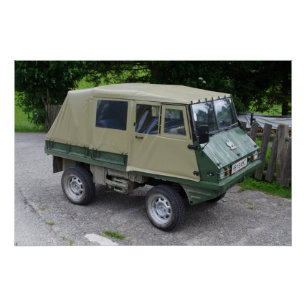 Steyr Puch Haflinger Perfect Poster