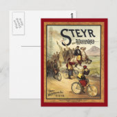 Steyr vuurwapens advertentie briefkaart (Voorkant / Achterkant)