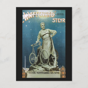Steyr vuurwapens Waffenrad Advertentie Briefkaart