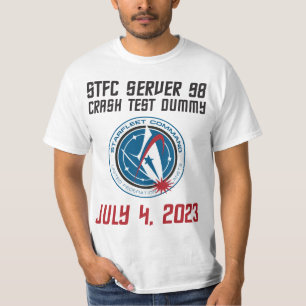 STFC Server 98 Crash Test Dummy Homme T-shirt