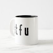 STFU Mug (Devant gauche)