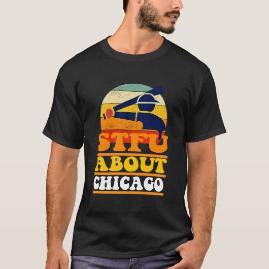 Stfu over Chicago Southside voor T-shirt (Voorkant)