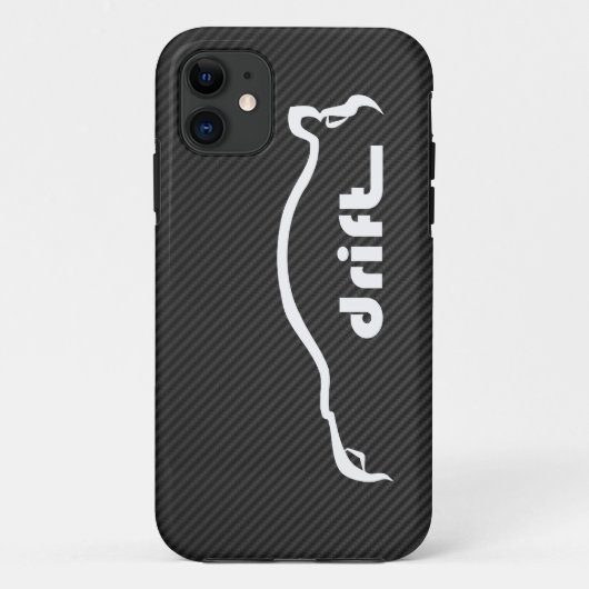 STI Impreza "Drift" silhouette Case-Mate iPhone Case (Achterkant)
