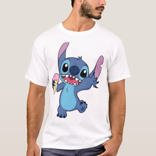 Stich gepersonaliseerd T-shirt (Voorkant)