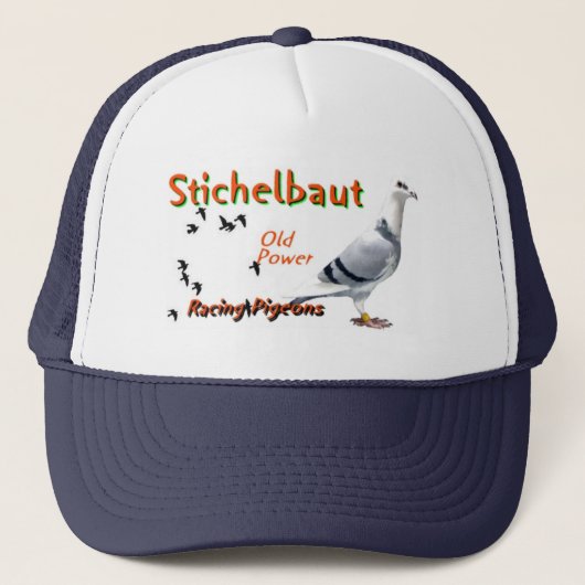 Stichelbaut Racing Pigeons Trucker Pet (Voorkant)