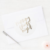 Stick à étiquette cadeau pour les esprits en or (Enveloppe)