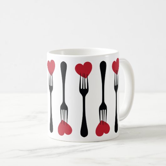 Stick A Fork in My Heart Mug (Devant droit)