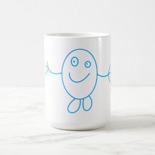 Stick de caricature Man Mug