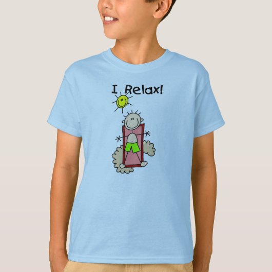 Stick Figure Boy I Relax T-shirt (Devant)