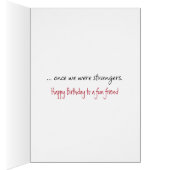 Stick Figure Girl avec Anniversaire Bouquet (Intérieur (Droit))