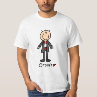 Stick Figure Groom T-shirts et cadeaux