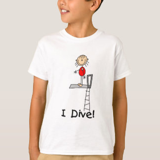 Stick Figure I Tshirts et cadeaux de plongée