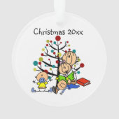 Stick Figure Maman Lecture de l'organisme acryliqu (dos)