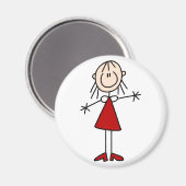 Stick Figure Maman Magnet (Recto/Verso)