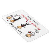 Stick Figure Mariage Premium Flexi Magnet (Côté Droit)