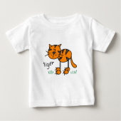 Stick Figure Tiger T-shirts et cadeaux (Devant)