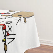 Stick Figurine Noël Reindeer Nappe de vacances (In Situ)
