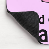 Stick Figuur 3de graad leraar Mousepad Muismat (Hoek)