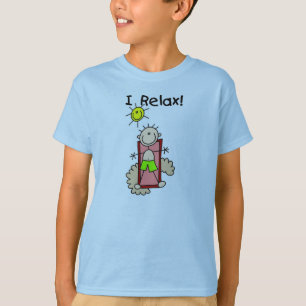 Stick Figuur Boy I Relax T-shirt