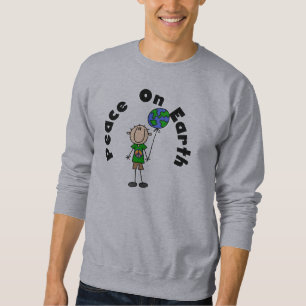 Stick Figuur Boy Peace on Earth T-shirts and Gifts