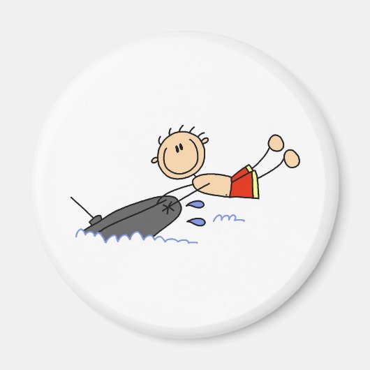 Stick figuur buismagneten magneet (Voorkant)