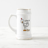Stick Figuur Chicken T-shirts and Gifts Bierpul (Links)