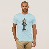 Stick Figuur Groom T-shirts en cadeautjes (Voorkant volledig)