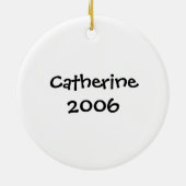 Stick Figuur Hula Dance Ornament (Achterkant)