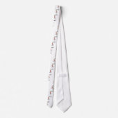 Stick Figuur I Dive Tshirts and Gifts Stropdas (Achterkant)