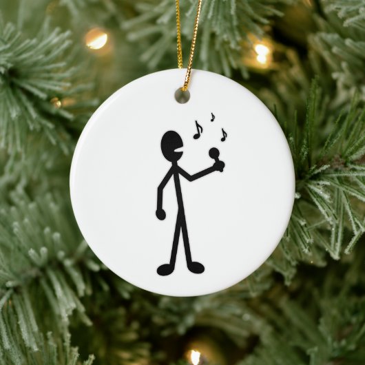 Stick-figuur Keramisch Ornament (Boom)