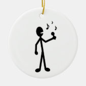 Stick-figuur Keramisch Ornament (Voorkant)