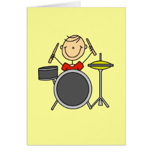 Stick Figuur Male Drummer T-shirts en cadeautjes