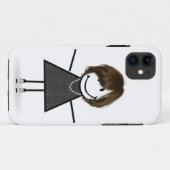 Stick figuur meisje in Sneakers met haar Case-Mate iPhone Case (Achterkant (horizontaal))