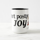 Stick figuur meisje met koffie Mok (Midden)