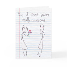 Stick figuur meisje naar meisje Valentijn