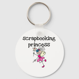 Stick Figuur Scrapbook Princess Sleutelhanger