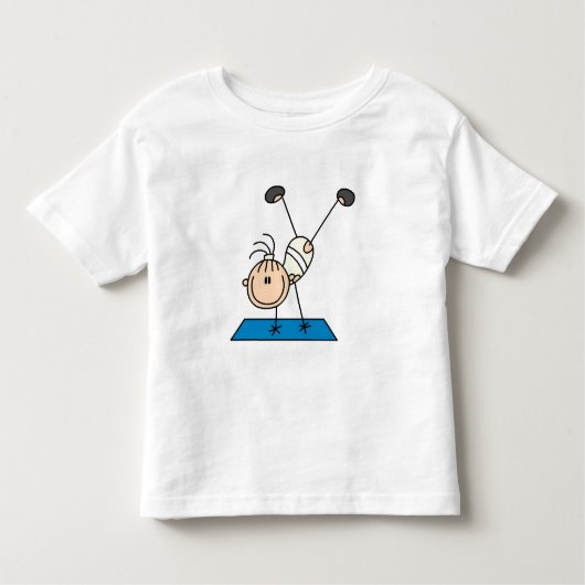 Stick Girl Doing Flips Tshirts en geschenken (Voorkant)