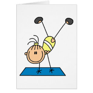 Stick Girl Doing Flips Tshirts en Gifts