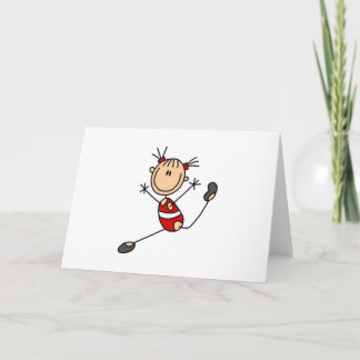 Stick Girl Gymnast Cartes