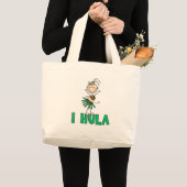 Stick Girl I Hula Grote Tote Bag (Voorkant (product))