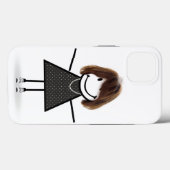 Stick Girl in Sneakers met haar Case-Mate iPhone Case (Achterkant (horizontaal))