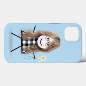 Stick Girl met Daisies Case-Mate iPhone Case (Achterkant (horizontaal))