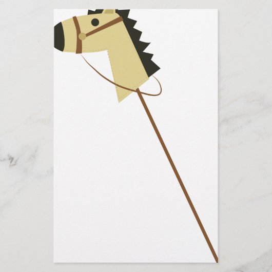 Stick Horse Briefpapier (Voorkant)