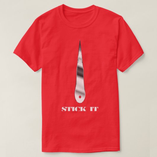 STICK IT Acejet Throwing Knife T-shirt (Design voorkant)