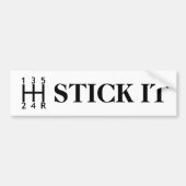 Stick it bumpersticker (Voorkant)